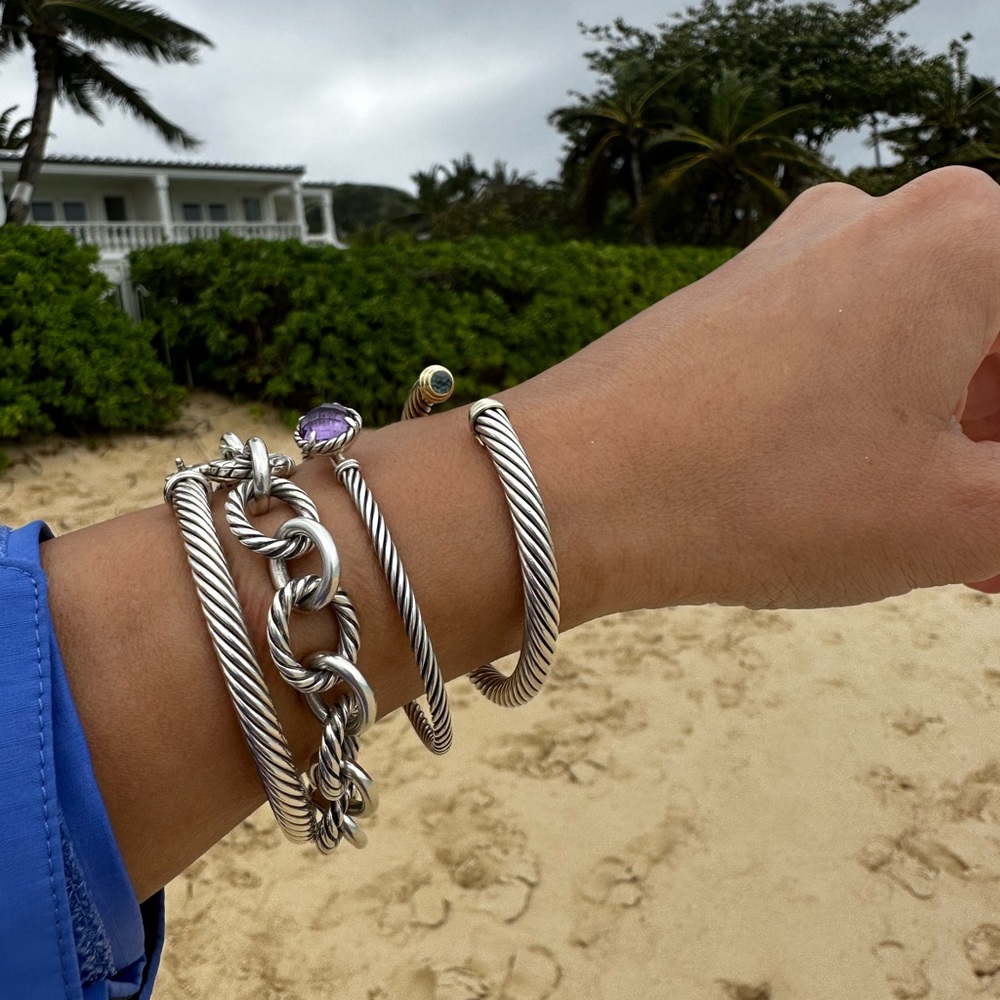 David Yurman Bracelet w/ lavender amethyst